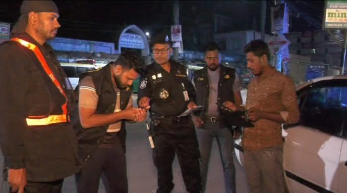 ভোলায় চেকপোস্ট বসিয়ে রাতভর র্যাবের তল্লাশি
