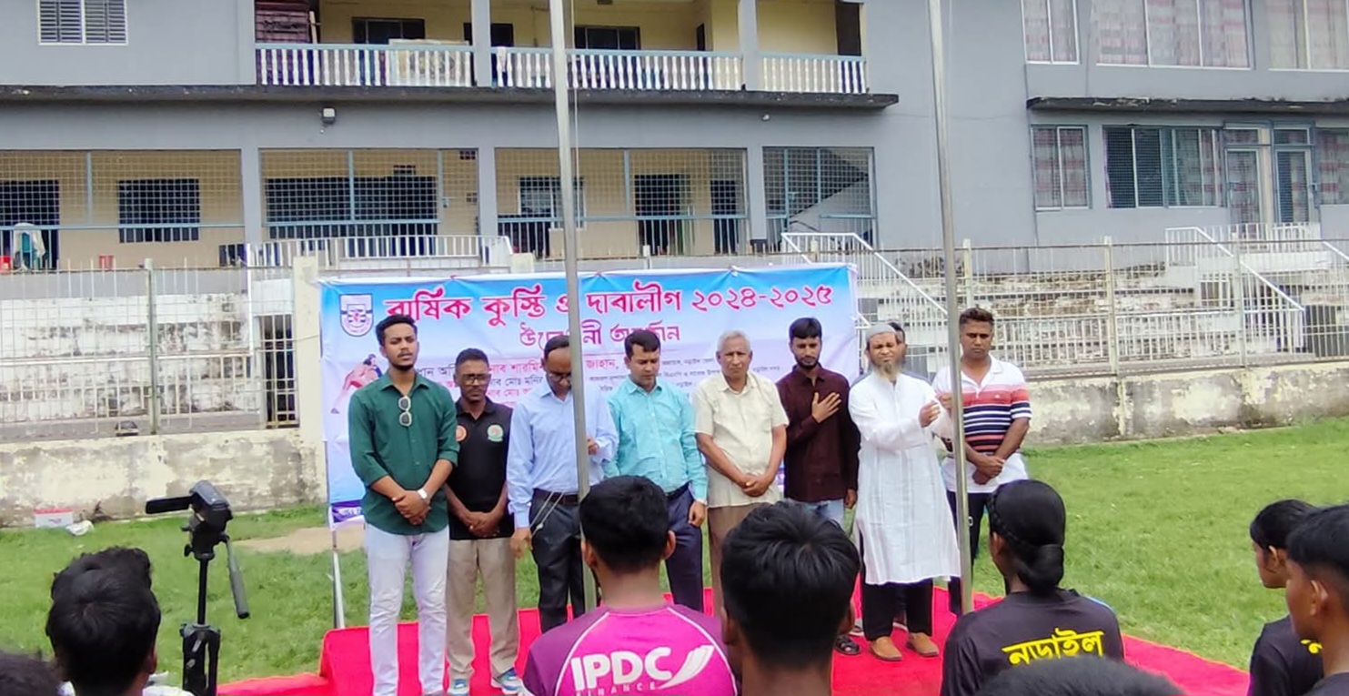 নড়াইলে বার্ষিক কুস্তি ও দাবালীগ এর উদ্বোধন